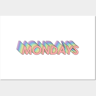 Mondays Posters and Art